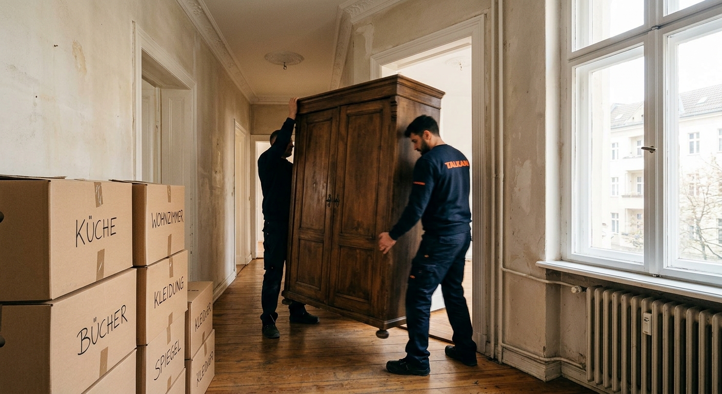 2-Zimmer-Umzug in Eimsbüttel — same day inkl. Endreinigung